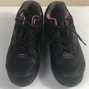 Puma Womens Steel Toe Black Size 8 Safety Shoes Slip Resistant Oil Resistant